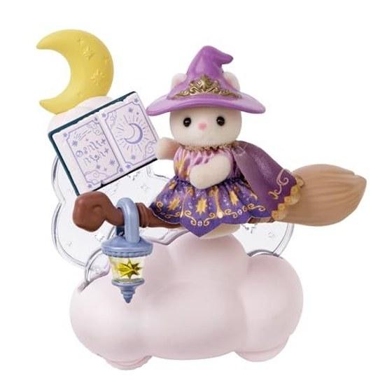 Sylvanian Families Little Tales Collection Moonlit Flying Broom LT-04 ST Mark Certified Ages 3 Up Toy Dollhouse EPOCH