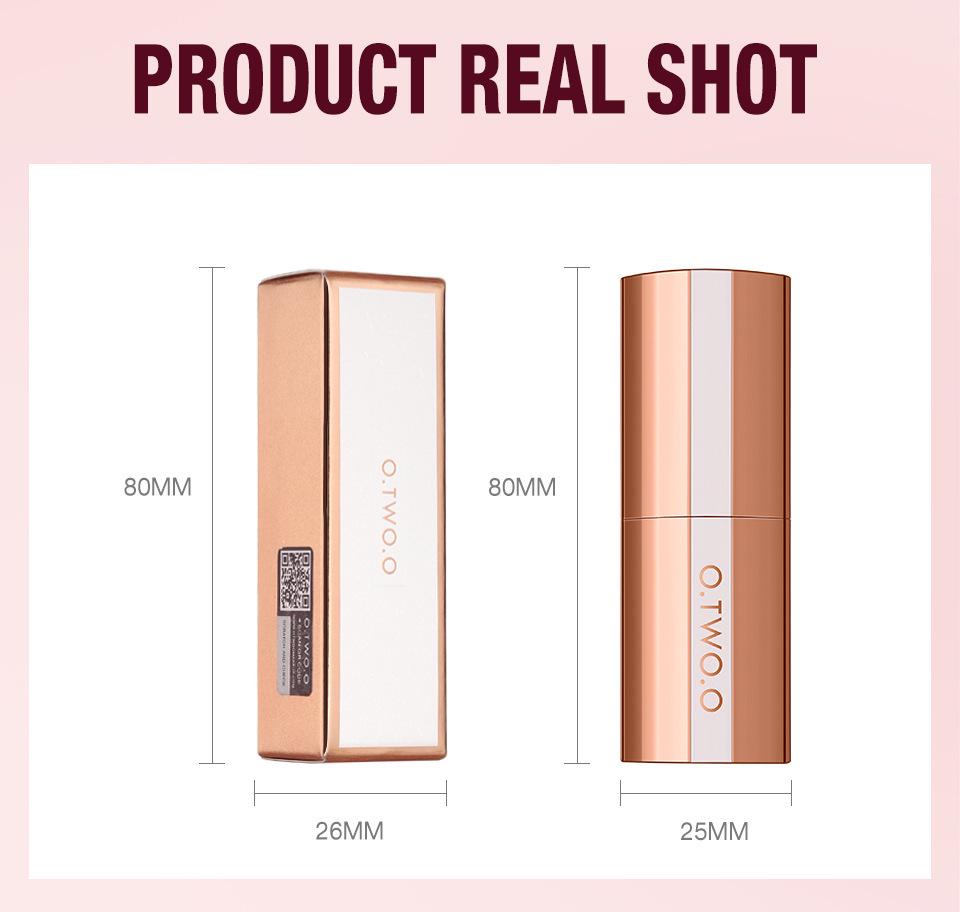 O.TWO.O Mist Kiss Langanhaltender Matter Samt-Lippenstift in Light Mist.
