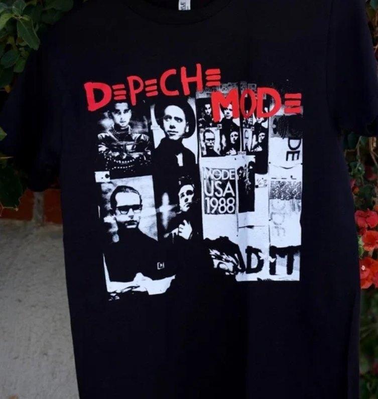 DEPECHE MODE BAND TSHIRT M