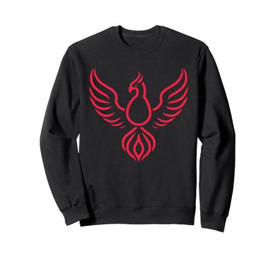 Humor Phoenix Animals Simple Fire Bird Phoenix Sweatshirt