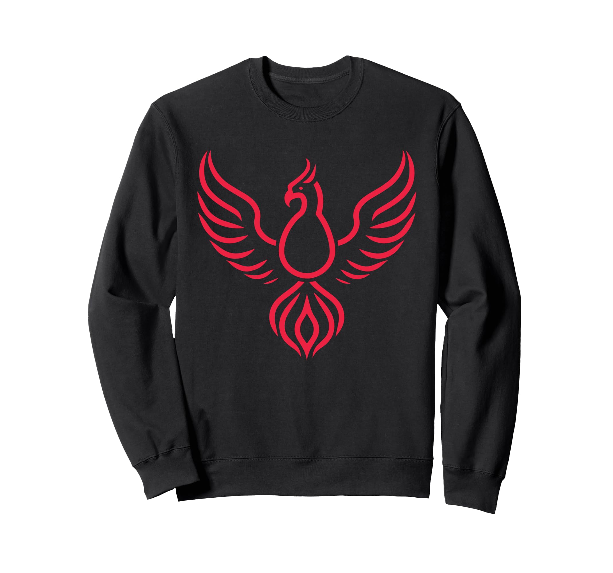 

Humor Phoenix Animals Simple Fire Bird Phoenix Sweatshirt чёрный