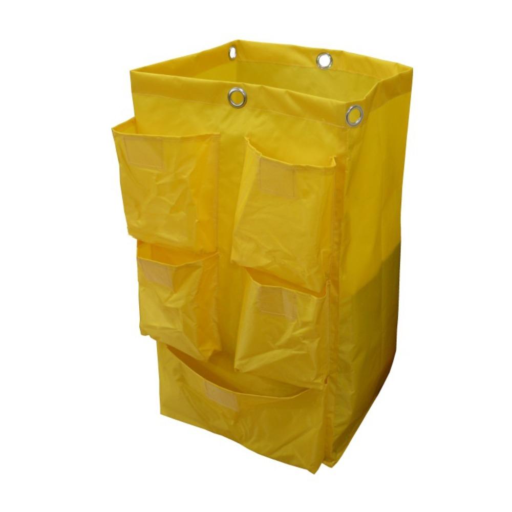 Waterproof Housekeeping Rubbish Holder Large Capacity Hotel Garbage Bag Janitorial Cart Bag Home