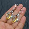 Citrine Gemstone Handmade 925 Sterling Silver Jewelry Earring