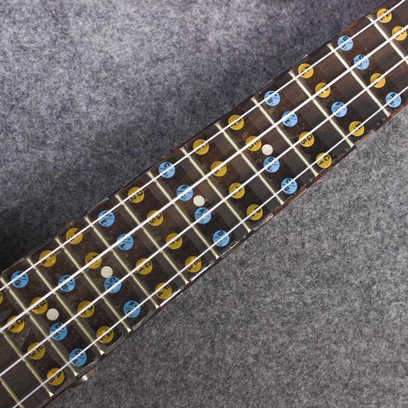 Ukulele Scale Sticker Paster for Learning Beginner Guitar Musical Instruments