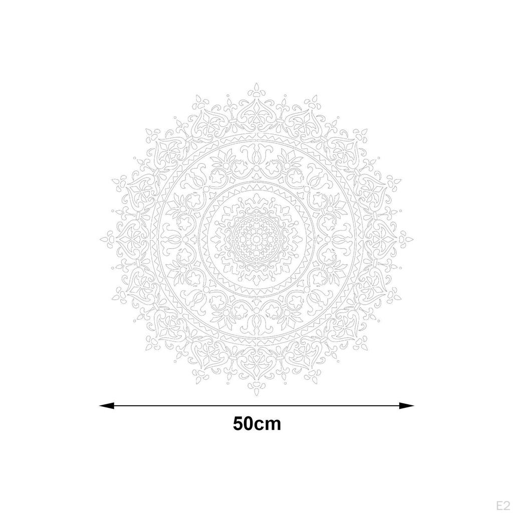 Stencil Mandala, Stencil per Pittura Modello per Scrapbooking e Artigianato su
