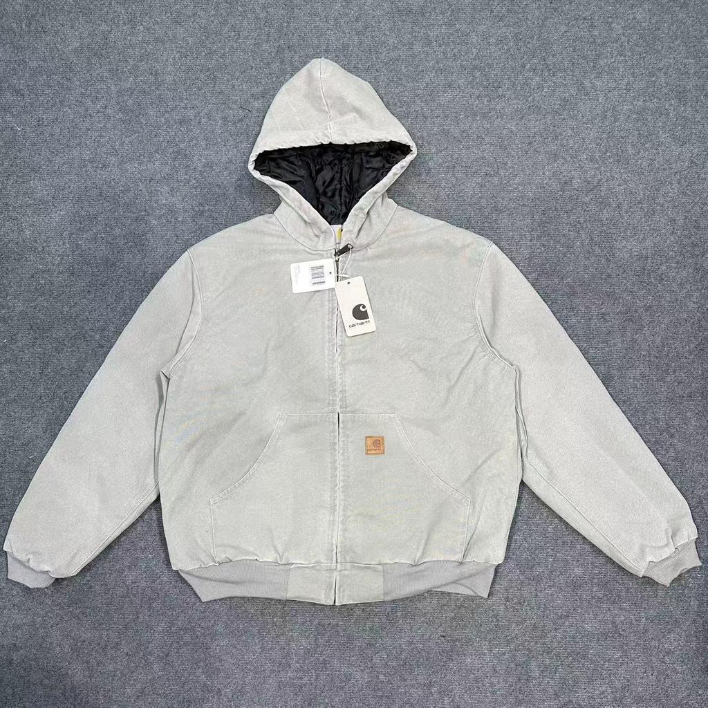 Carhartt J130 Tungtvättad Canvas Huvtröja