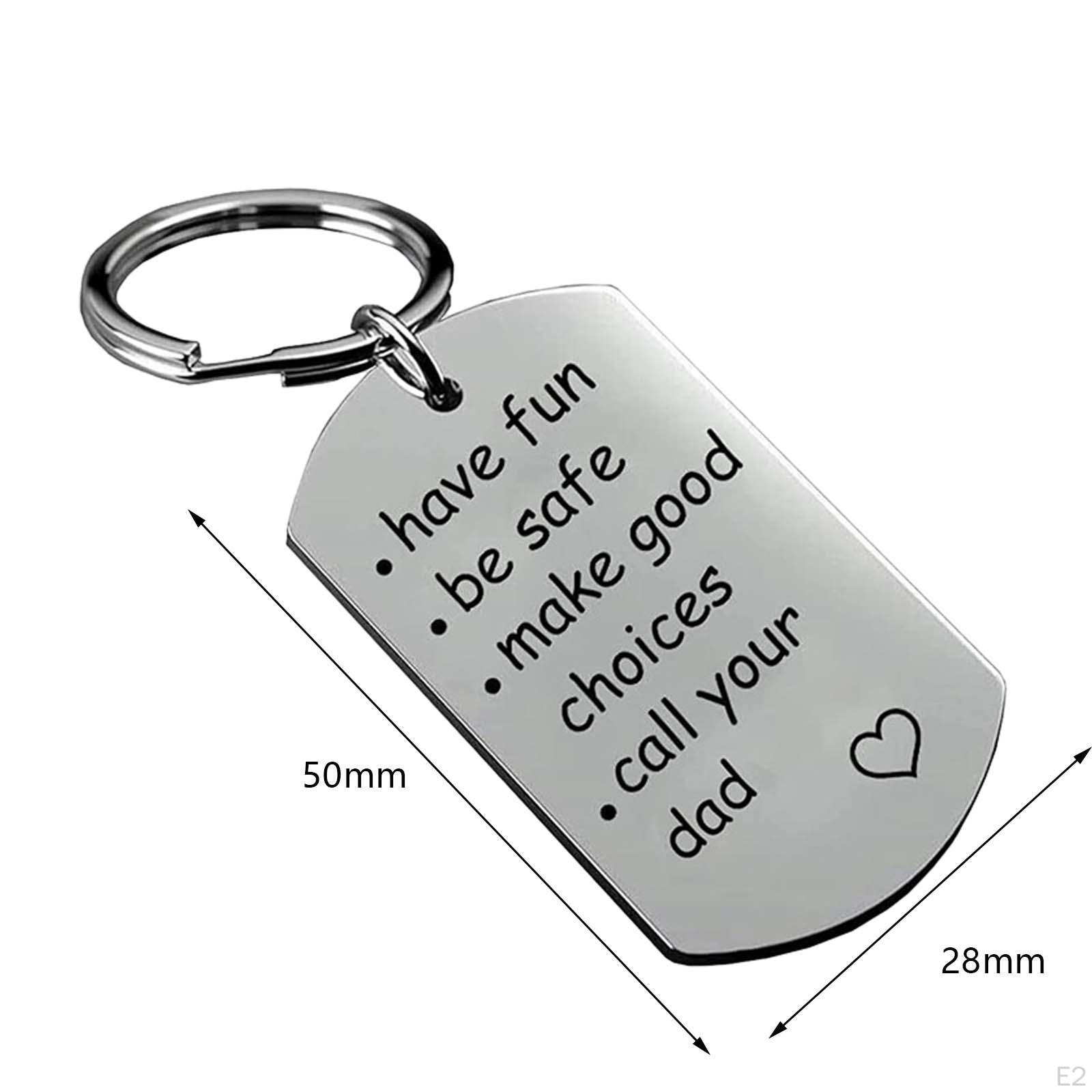 Брелок с брелоком для папы — фото 3