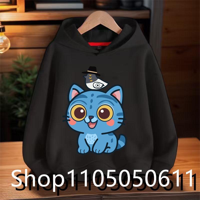 

KPop Охотник на демонов Худи Мода Rumi Спортивная толстовка Милая с длинным рукавом Осенняя для мальчиков и девочек Мультяшная Y2K Худи Спортивная одежда 130