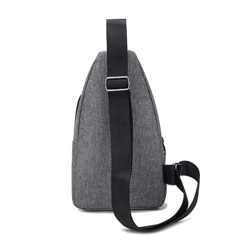 Chest Bag Men's One Shoulder Crossbody Bag Mini Simple Sling Bags Outdoor Sport Messenger Bags Daily Small Shoulder Bag for Men