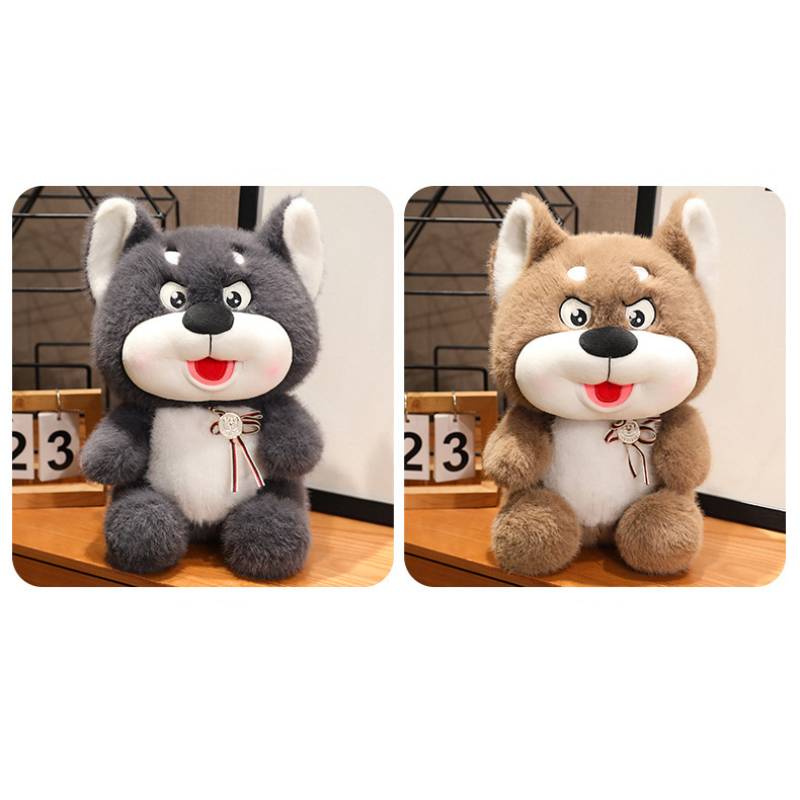Husky Cartoon Plush Toy Fashion Cute Cute Dog Children Birthday Holiday Gift