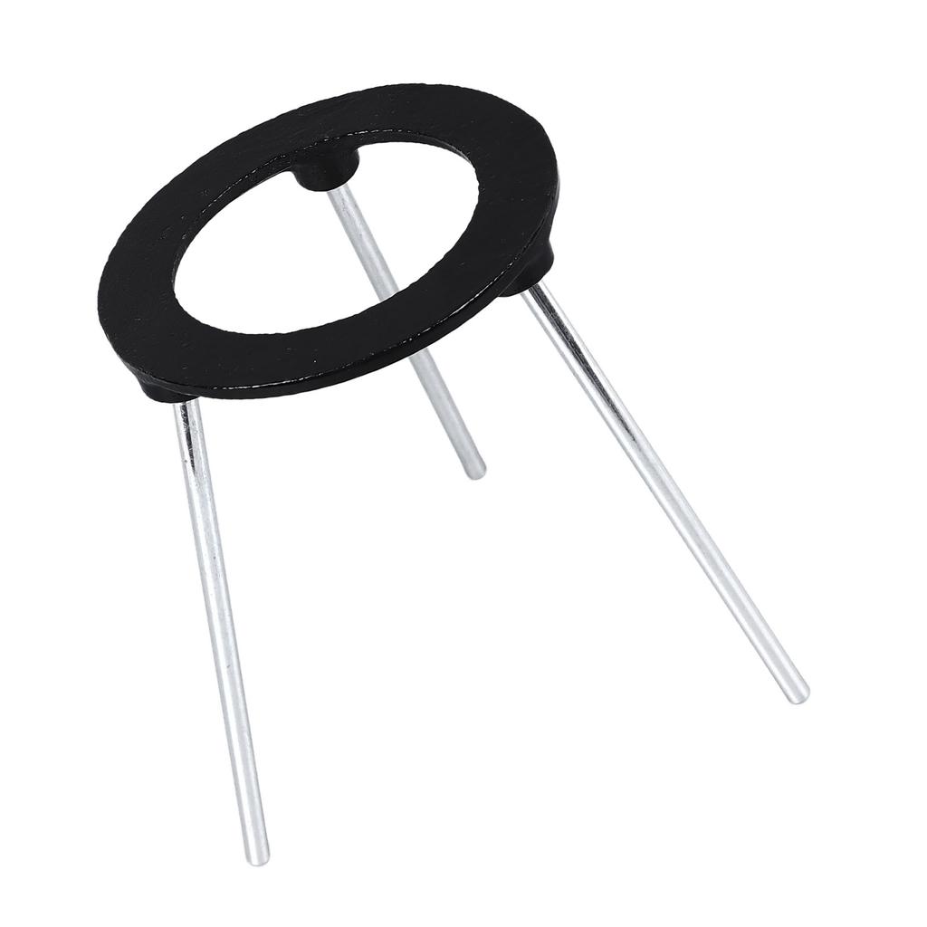 Open Fire Tripod Bunsen Lamp Burner Stand Cast Iron Tripod Support Holder for Chemical Experiment