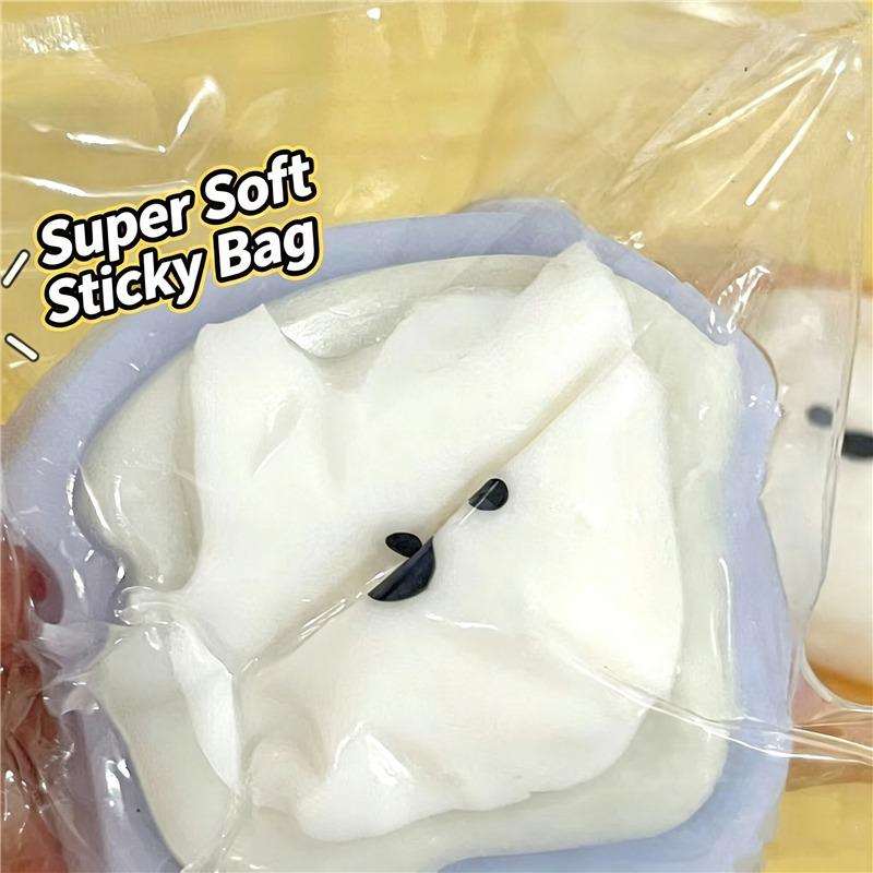 Cute Tpr Squishy Fidget Toy Banana Toast Dog Mantou Funny Foot Hand Squeeze Adult Sensory Stress Relief Perfect Holiday Gift