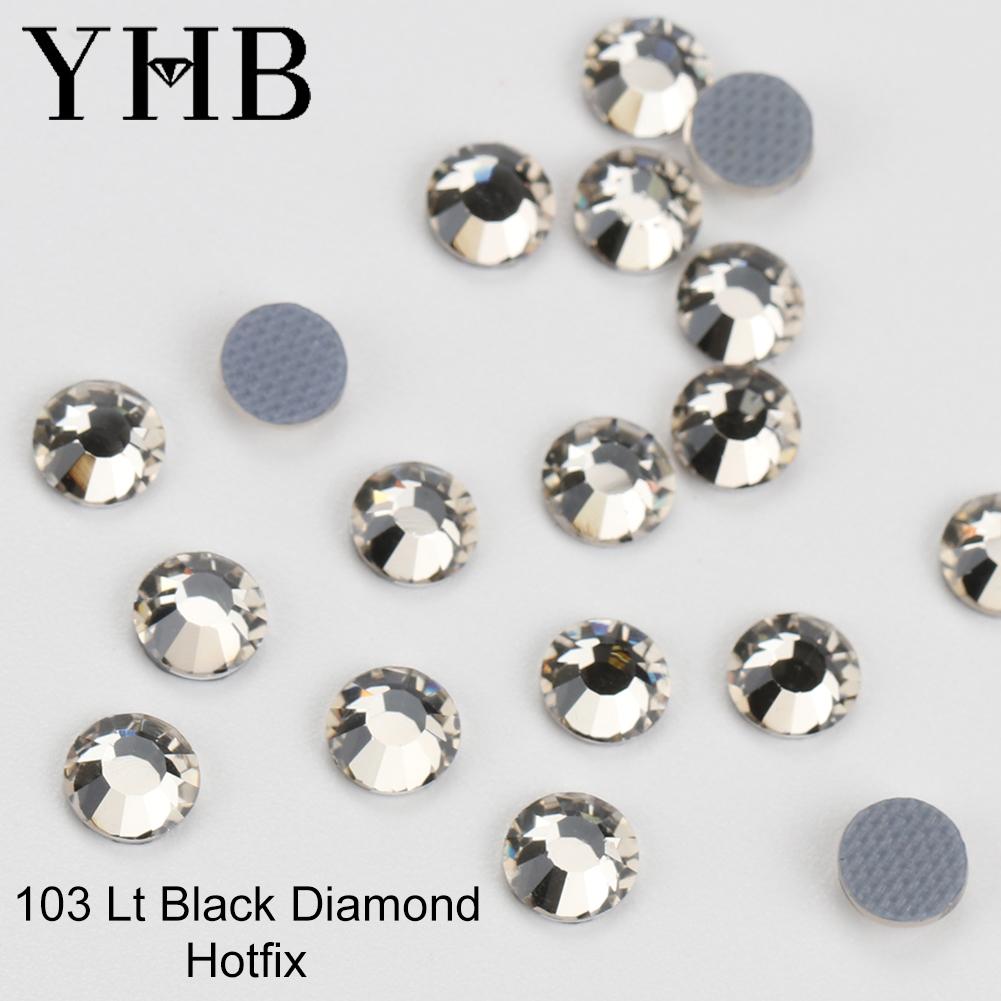 YHB High Quality Rhinestones Hot Fix Rhinestones Bulk Hot-Fix Rhinestones