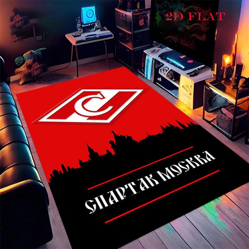 Spartak Moscow Fight Carpet Rug for Living Room Bedroom Home Sofa Decoration,Kids play Nonslip Floor Mat