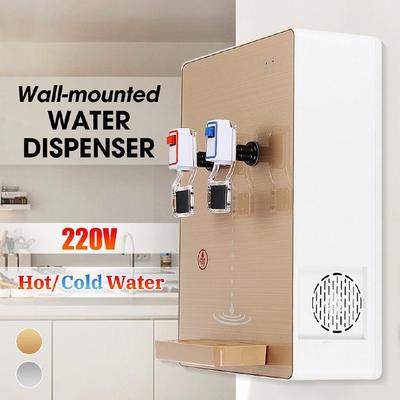 220V Arbeit mit Wasserreiniger Büro Haushalt Heiß & Kalt Spender Trinkwasser Wandmontierter Wasserspender