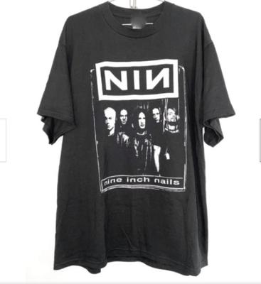 Camiseta de Banda de los 90 Nine Inch Nails Regalo Vintage para Hombres Mujeres Camiseta Negra Divertida Unisex