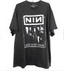 Camiseta de Banda de los 90 Nine Inch Nails Regalo Vintage para Hombres Mujeres Camiseta Negra Divertida Unisex