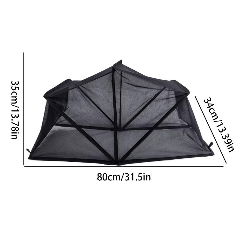 Abdeckungen für Hochbeete Gewächshausabdeckung für Gartenbeete Wiederverwendbare Faltbare Tragbare Schutzkuppeln für Wachstum im Freien