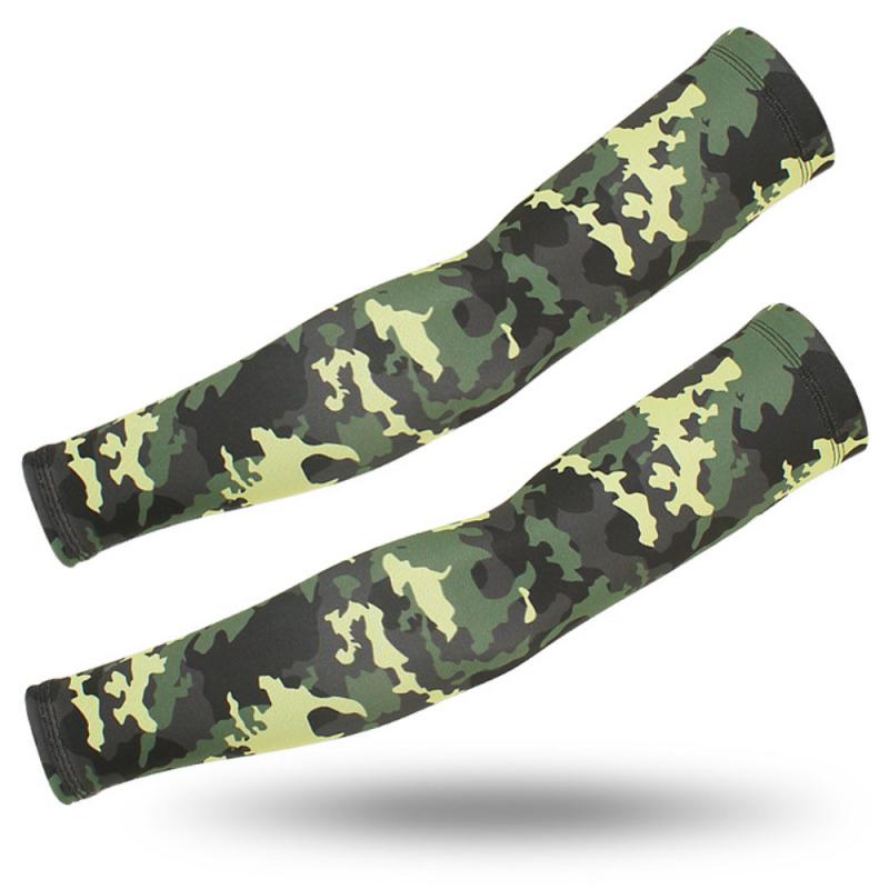 

Ice Silk Sun Protection Sleeve Outdoor Riding Arm Guard Середній/великий розмір Тактичний камуфляж Army Fan Arm Arm large size