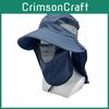Outdoor Sun Protection Fisherman Hat With Large Brim For Hiking And Fishing Enthusiasts