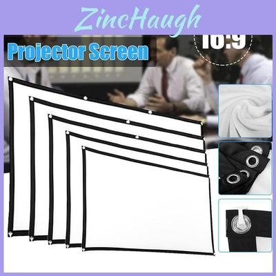 Versatile Portable Foldable Projector Screen Ideal For 3d Home Cinema Experiences