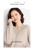 2024 Autumn/Winter Women's V-neck Cashmere Sweater - Long Sleeve, Thickened, Loose Knit Pullover