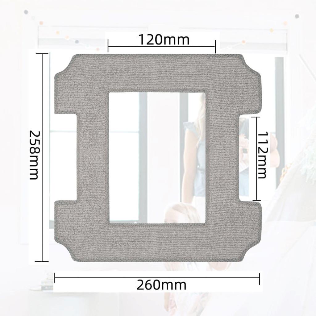 Washable Mop Cloths Cleaning Rag for Ecovacs WINBOT W1 / W1 Pro Window Cleaner Robot Accessories