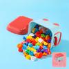 Kindergarten Early Education Rotating Elbow Assembly Pipe Enlightenment Puzzle Assembly Insert Toy Building Blocks Large Particles Multi-functional