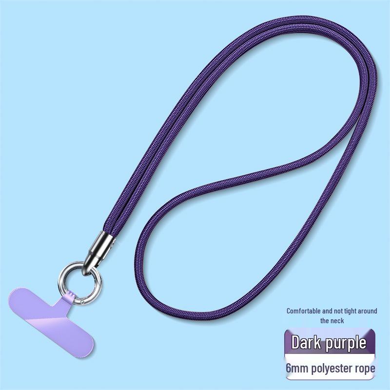 Šňůrka na mobilní telefon na zápěstí a přes tělo s kroužkem na prst, popruh proti ztrátě a těsnění proti pádu