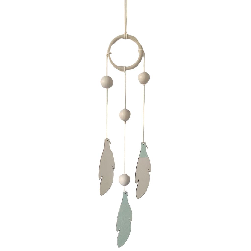 DIY Wood Feather Ornament Pendant Bunting Party Decoration for All Gatherings Lovely Addition to Dorm Photo Props