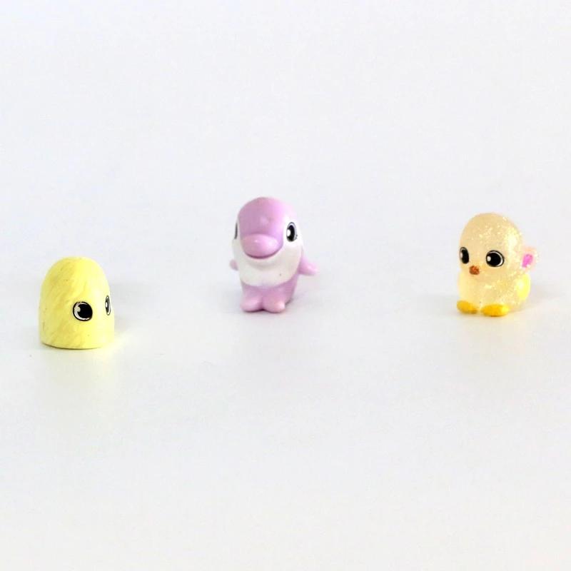 Ungiftig 20 Stück Kawaii Niedliche Mini Magischer Wald Tiere Figur Hart-ABS Kuchenfigur Topfpflanzen Dekoration Modell Spielzeug Geschenk Für Kind Kind