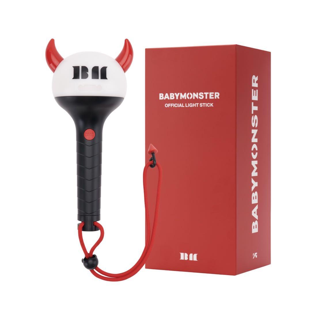 

[USED] BABYMONSTER official penlight with devil horns