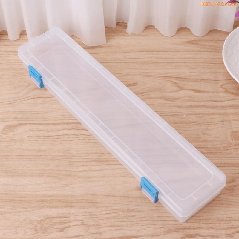 K1AE Paint Brush Storage Box Watercolour Brush Container Paint Brush Case Paint Brush Box