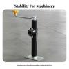 Manual Trailer Jack Heavy-Duty Crank Handle Sturdy for Farm Equipment