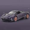 1/32 Pagani Zonda R Diecast Models Huayra Dinastia Alloy Toys Miniature Car Sound Light Pull Back Doors Openned Cars Child Gifts