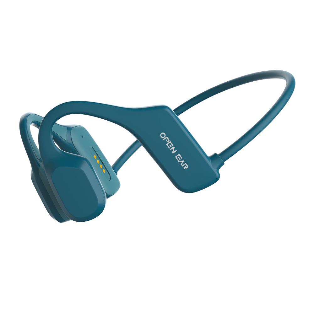 Bone X1 Open-Ear Bluetooth Headset: Sweatproof, Waterproof, In-earless Bone Conduction Design.
