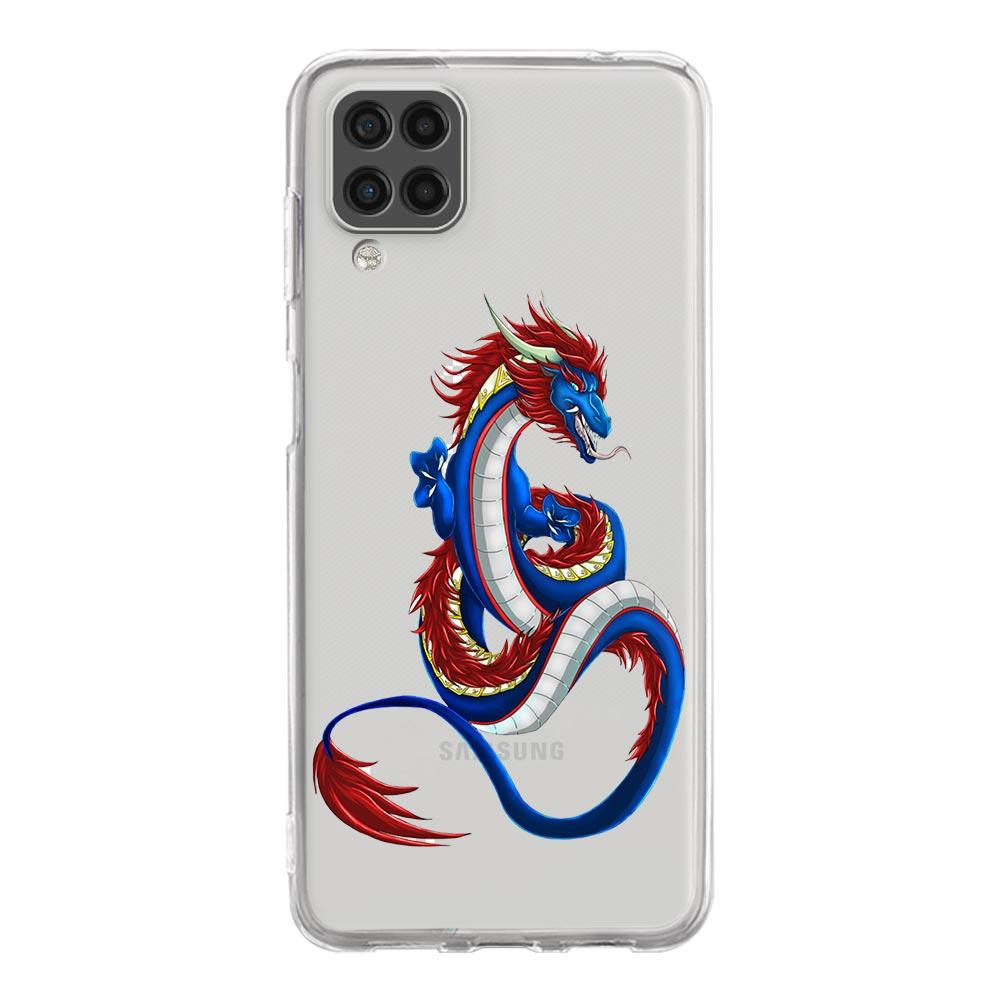 Dragon Fashion Silicone Phone Case for Samsung Galaxy A13 A51 A71 A21S A12 A11 A31 A52 A41 A23 A53 A73 A32 5G A03S Clear Cover