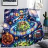 Naruto Flannel Blanket Comfortable Print Cozy for Picnic Travel Home Bedroom Sofa Chair.-TING