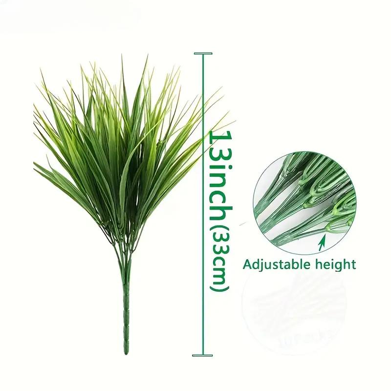 Kaufe Bndelt knstliche Grser fr den Auenbereich, UV-bestndig, knstliche  Grser, verblasst nicht, knstliche Kunststoffpflanzen, Garten, Veranda,  Fensterkasten, Dekoration 960012684 zum Preis ab 6.23 | Joom
