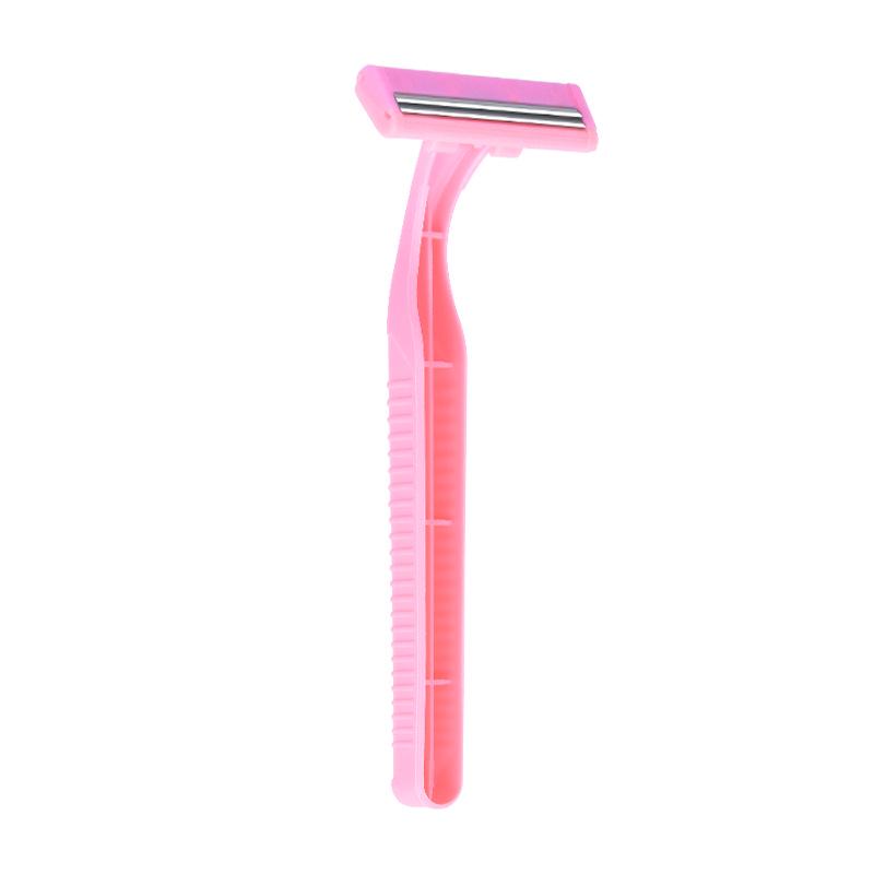 Disposable Double-Blade Ladies Shaver, 5-Pack for Body & Underarm Hair Removal, Travel-Friendly