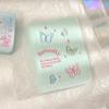 Ins 4 Palace Grid Storage Album 10pcs Inner Page Korean Plush Butterfly Binder  Album Polaroid Star Chasing Card Album