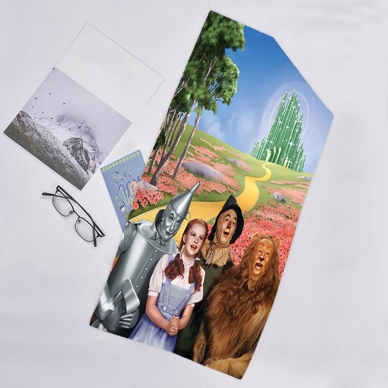 1pc The Wizard of Oz1 Beach Towel, Beach and Seaside Swimming Pool Equipment, Fashion Pattern, Rectangular, Travel Essentials