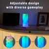 DIY Farbwechselnde Schreibtischlampe RGB 16 Farben LED-Lampe Schlafzimmer Nachttisch Dekoration Lampe Touch-Schalter Mehrstufiges Licht
