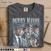 Tricou Grafic cu Seria TV Clasică Perry Mason – Cămașă Retro cu Dramă Judiciară – Articole Vintage Show cu Avocați, Cadou pentru Fan Mystery Tribut Mystery FD