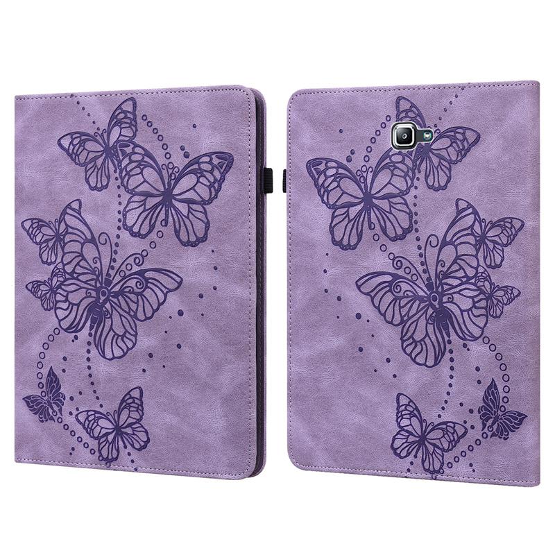 Print Caqa For Samsung Galaxy Tab A A 6 T585/T580 2016 10.1 inch Tablet For Samsung Tab A6 Cover 2016 SM-T580 SM-T585 Funda +Pen