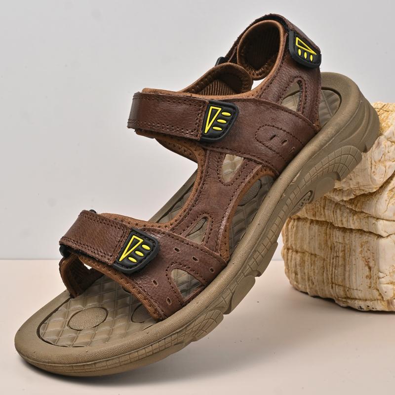 Fashion Quick-Dry Outdoor Sandals Breath Walking Shoes Anti-Slip Sole Comfortable Walking Shoes Beach Flats New Design Men Sport Sandals