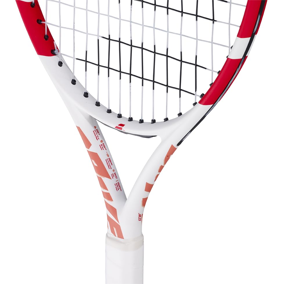 Babolat Pure Drive Junior 23 White Junior Tennis Racquet Pre-strung (2025, 140511)