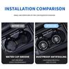 XCKPY1 Car Stickers For Alfa Romeo 1/2pcs Car Coaster Water Cup Slot Non-Slip Mat Pad Silicone For Alfa Romeo Giulietta GT 159 147 156