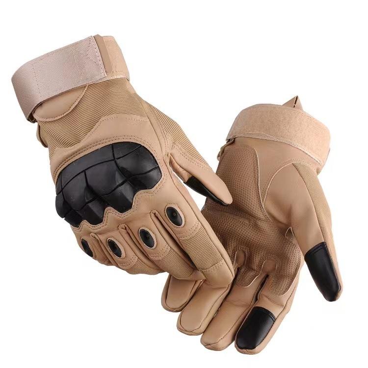 Tactical Gloves Men Outdoor Soft Shell Full Finger Protection Sports Training Military Fan Special Forces Riding Gloves
