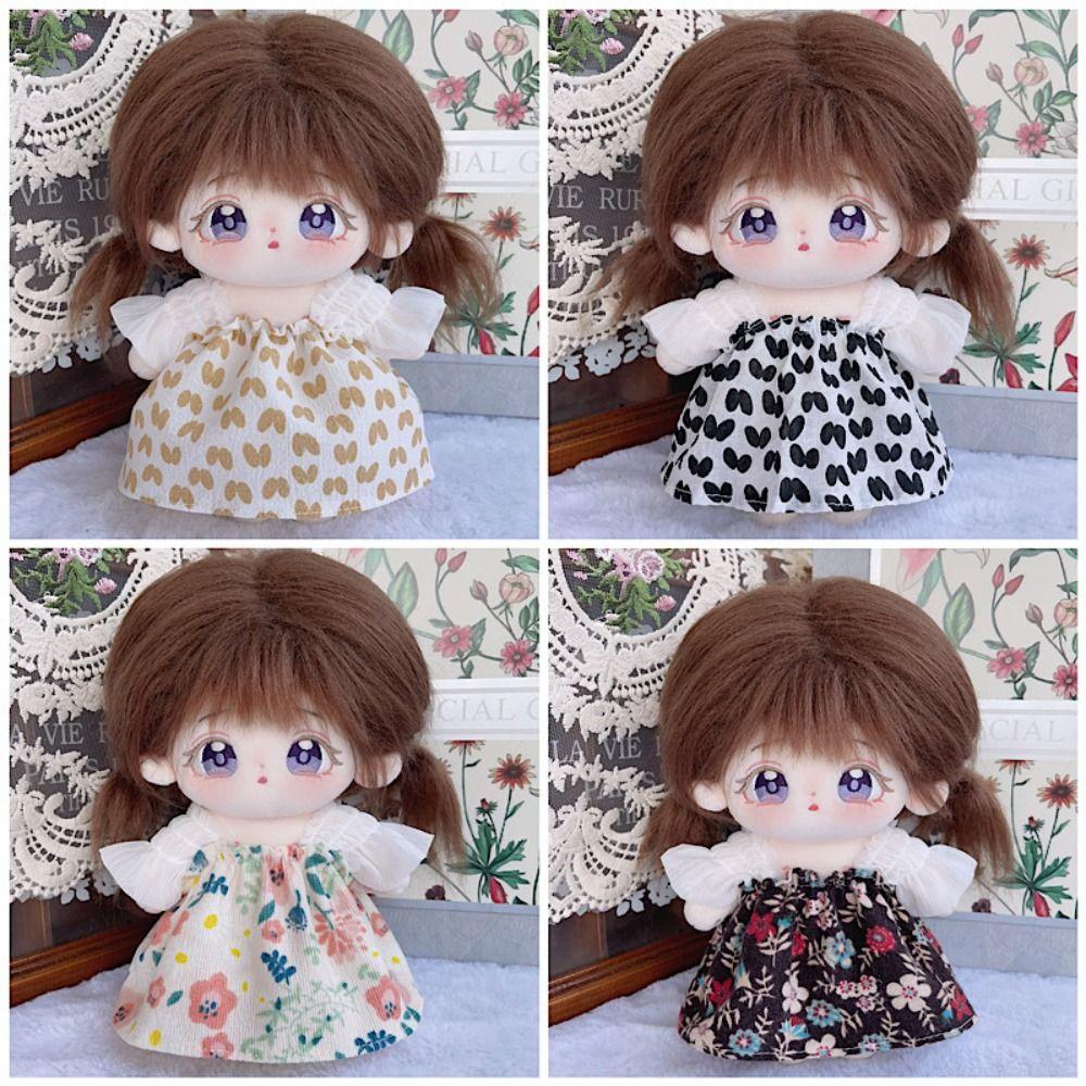 Cute Doll Lovely Clothes Accessories Fashion Dresses Skirt  For 20cm Cotton Doll